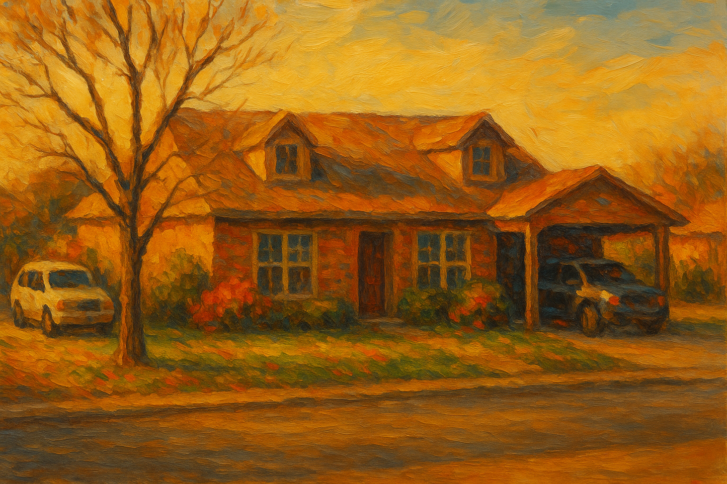 Oil painting of 1813 Indian Creek Dr, Brownwood, TX 76801