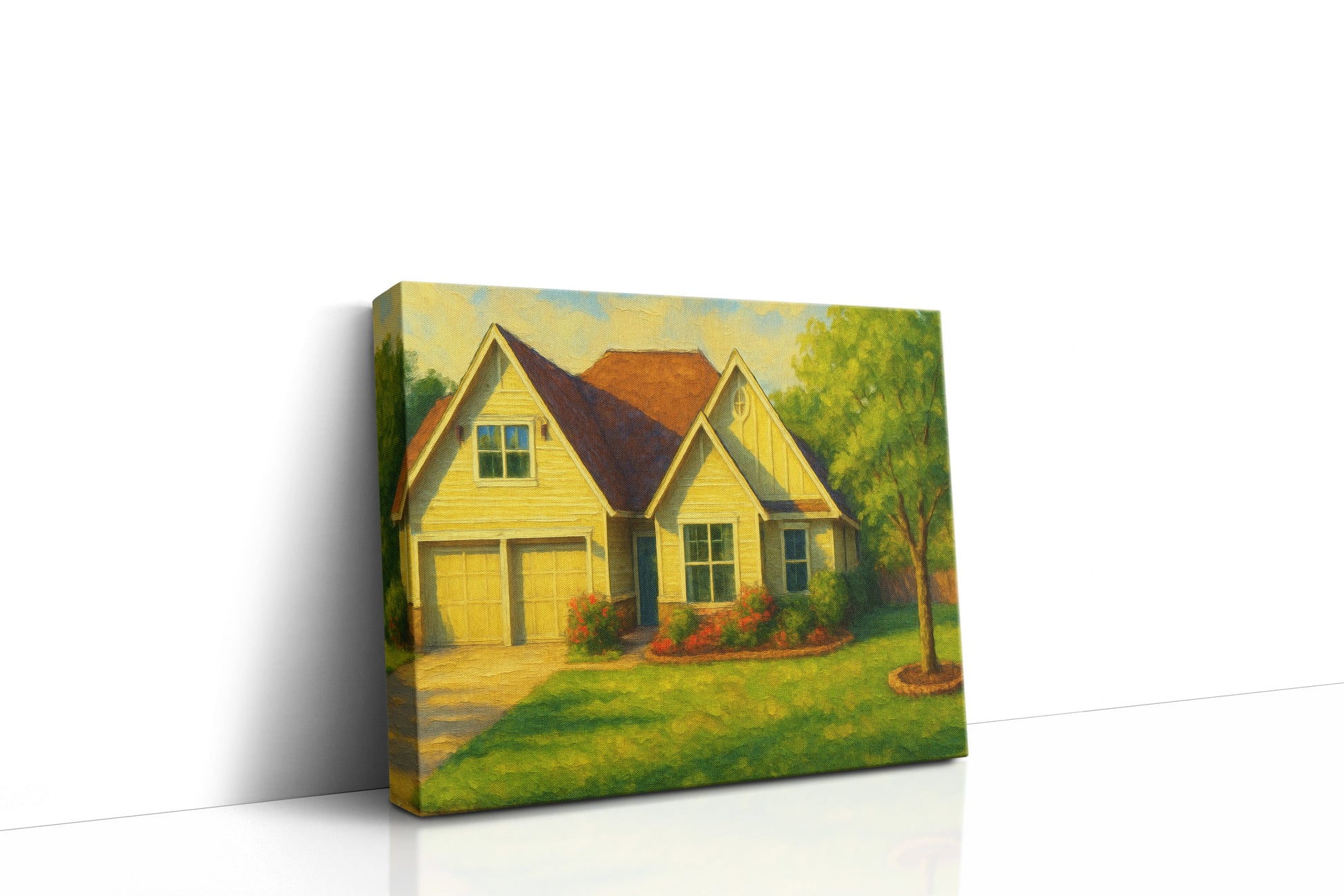 Mockup of 3803 Duckhorn Dr, Brownwood, TX 76801 oil painting on canvas